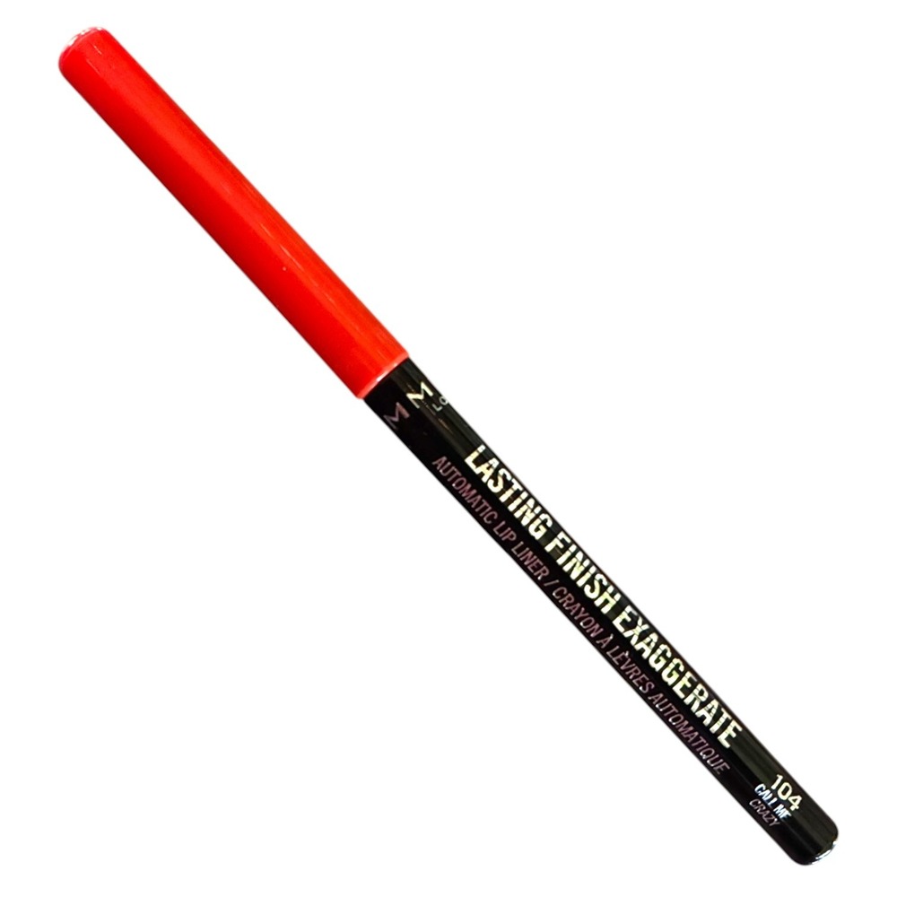 Rimmel Exaggerate Automatic Lip Liner 104 Call Me Crazy NWOB
